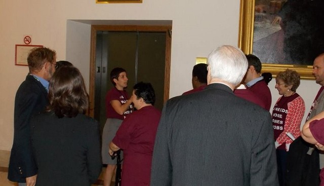 Beginning the Tour of the Statehouse