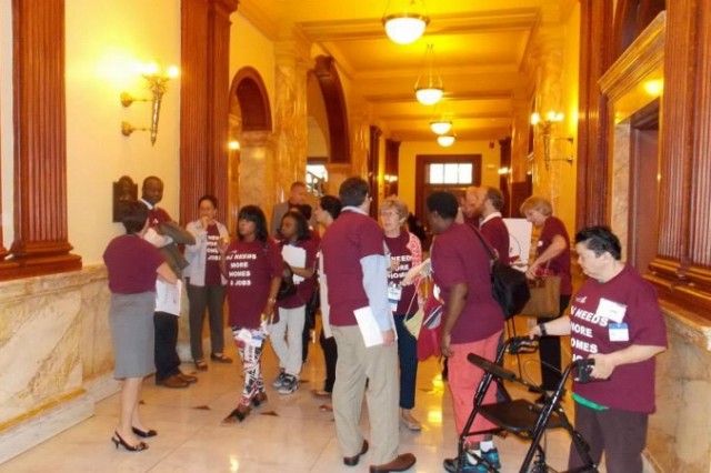 HCDNNJ Lobby Day 2014 – Getting Ready to Start the Day